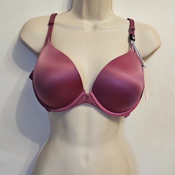 Victoria's Secret Very Sexy Lace Wing Push-Up Bra Light Purple 38C 11208004 - Picture 2 of 9